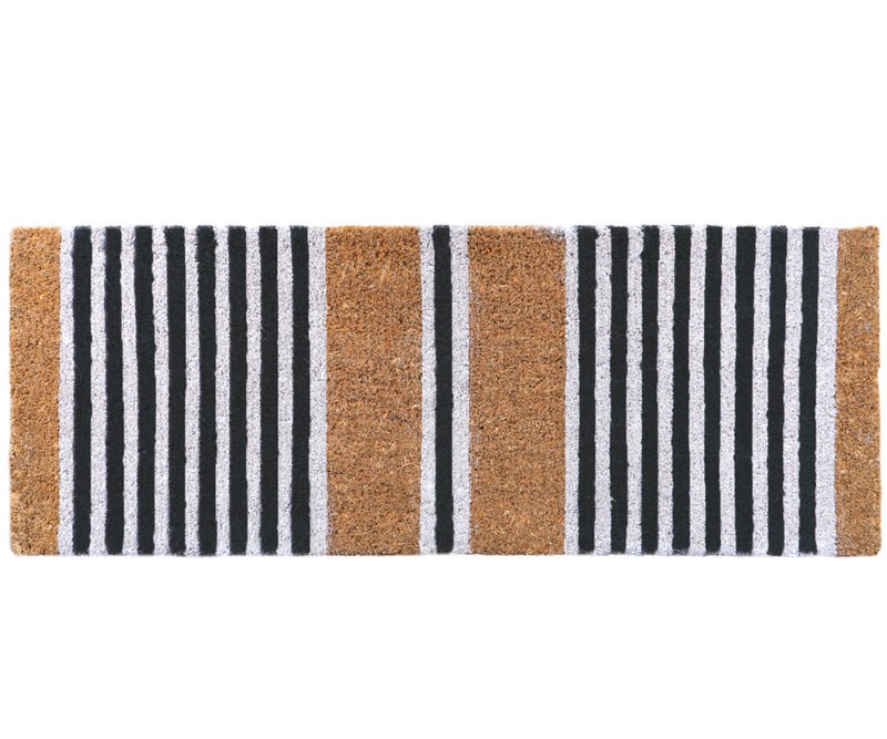 Long Porter Nautical Stripe Doormat - 120x45cm